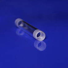 Quartz Tube With Thread Mouth At Both Ends Screw Stread Quartz Glass Tube thumbnail-4