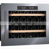 Hot Selling 24 Bottles 56L Compressor Wine Cooler Wine Cellar With Tempered Glss Door thumbnail-2
