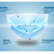 Ready To Ship Mascherine Mask 3 Ply Facemask Non Woven Disposable Face Mask thumbnail-5