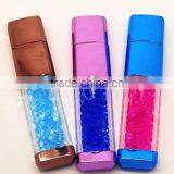 New Products 2014 Crystal USB Pen Drive With LED Light Accept Express 1gb 2gb 4gb 8gb 16gb 32gb 64gb thumbnail-1