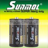 China sunmol dry cell battery