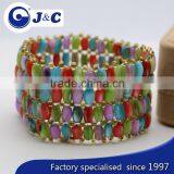 Full Colour Real Natural Mother of Pearl Shell Wristlet,sea Shell Wristlet