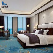 Carpet Nylon Non Luxury Hotel Carpet Polyester Slip Backing Bedroom Factory Price Custom Design Wall to Wall Carpet thumbnail-2