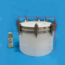 Four-fluorine Double-layer Reaction Kettle With Double-layer Thickening and Support, Customizable Reaction Device, Acid and Alkali Resistant Flask thumbnail-3