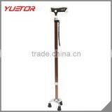 3 Legged New Brand T Grip Aluminum Alloy Anti Shock Elderly Walking Stick thumbnail-1