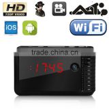 Details about P2P WIFI Hidden Video Camera Night Vision Clock IOS Android MINI DVR                        
                                                Quality Choice