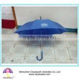 23"x8 ribs blue color automatic straight umbrella, gift straight umbrella with cheap price