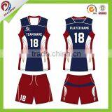 2015 Latest Design Your Own Volleyball Jersey Sleeveless Volleyball Jersey Volleyball Uniforms thumbnail-5