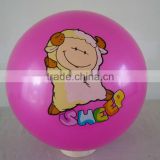 Decal ball/logo toy ball/Plastic-PVC toy ball