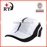 customize 5 panel plain cap Breathable absorbent Quick-drying washable sport baseball hat and cap