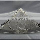 Metal Hammered Tray thumbnail-1
