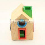 Miniature Wooden Toys House,wooden Educational Blocks Toys,intelligence Toy