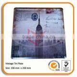 Vintage Tin Metal Sign