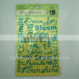 Custom Scrapbook Glitter Stickers thumbnail-1