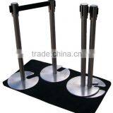 Retractable Belt Railing Stand With U Shape Base thumbnail-3