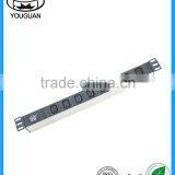 Rack Mount 1U IEC 320 C13 Type Power Socket