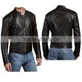 COOL AND STYLISH MENS LEATHER BIKER JACKET thumbnail-3
