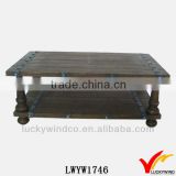Antique classic reclaimed wood coffee table