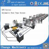 SPO Automatic Oval Type Screen Printing Machine