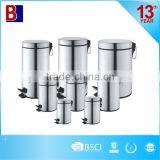 Stainless Steel Waste Bin With Foot Pedal thumbnail-1