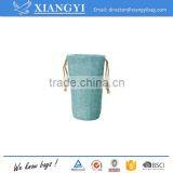 Cheap Promotional 2L Capacity Canvas Insulated or Thermal Water Bottle Cooler Bag thumbnail-3