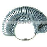 Finger Ring Sizer Gauge Metal Material With Euro Standard