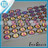 3d Label Printer Gold Custom Hologram Sticker Color Changing