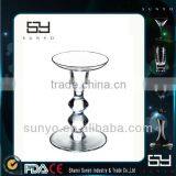 Hand-made Dual Purpose Glass Candle Holder With Beaded Stem thumbnail-1