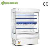 Supermarket Beverage Display Cooler/ Refrigerator Showcase