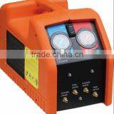 A/C Portable Car Air Condition Service Full Automatic 4-valve Refrigerant Recovery Unit Machine for R134, R410a, R22 RECO230
