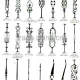 Top-seling hand forged wrought iron gate parts LB06-F-F-0028