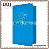 Good Menu Design Ideas Hotel Series Menu Cover/ pu Leather Executive Folder Low Fob Price thumbnail-5