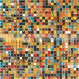 12x12 Decorative Pool Bright Color Mixed Glazed Ceramic Mosaic