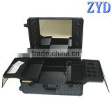 For makeup artist,hair beauty salon aluminum makeup case with light with mirror,professional lighted makeup station