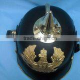 New Leather Pickelhaube / German Helmet thumbnail-1