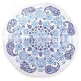 100% Customizable Cotton Round Beach Towel Mandala