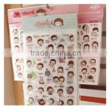 Interesting Custom Cartoon Paper Sticker for Girls thumbnail-2