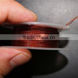 Enamelled twisted copper wire