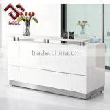 Middle Size High End Modern White Counter Table thumbnail-1
