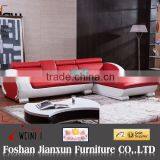 D235C cheap genuine leather sofa