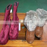 Secondhand Mixed Woman Boot at Bargain Price Distributed in Japan TC-007-02