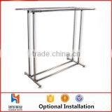 Huohua 2016 Hot Selling Double Pole Customize Rotating Clothes Rack thumbnail-3