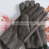 Russia Style Sheep Leather Gloves With Fox Fur Lining thumbnail-6