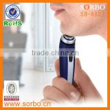 portable mini shaver for men with AA battery
