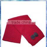 Pink Popcorn Knit Baby Size Scarf thumbnail-1