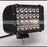 72W 4 Rows LED Work Light 12/24V Spot Flood Beam for Offroad Suv Atv thumbnail-3