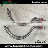 Topright stainless steel customized 240V electric U-shape immersion tubular heater