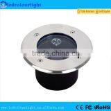 Round DMX RGB Addressable LED Inground Light DC24V IP65 LED Underground Light Wholesale