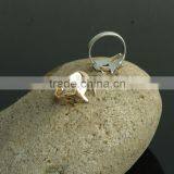 Wholesale Personalized Moon And Star Finger Ring thumbnail-2