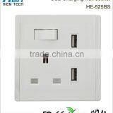 High Quality Usb Charging Ports Surge Protector Usb Wall Outlet Socket